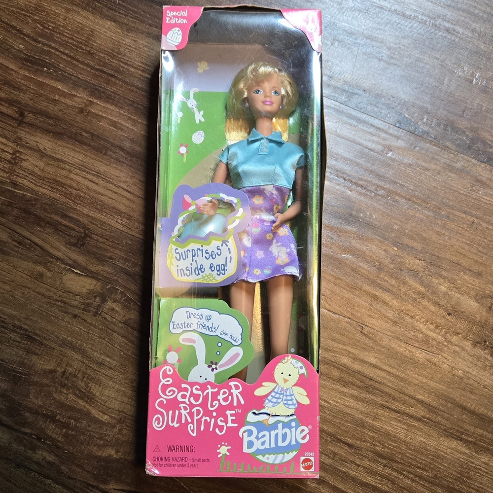 1998 Barbie Easter Surprise Doll Vintage Toy